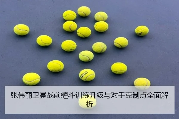张伟丽卫冕战前缠斗训练升级与对手克制点全面解析